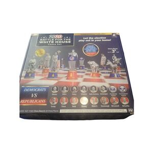 BulbHead 2020 Battle For The White House Chess Set Limited Edition Complete Set